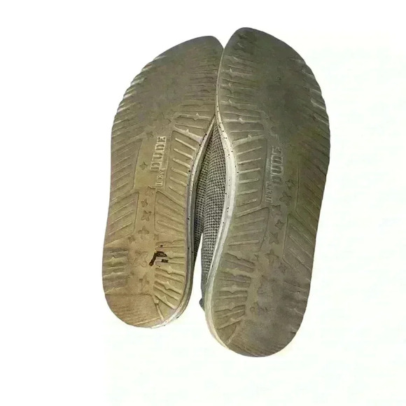 Hey Dude WALLY light grey Round Toe Slip On Casual Comfort Shoes Men 11 - Picture 9 of 9